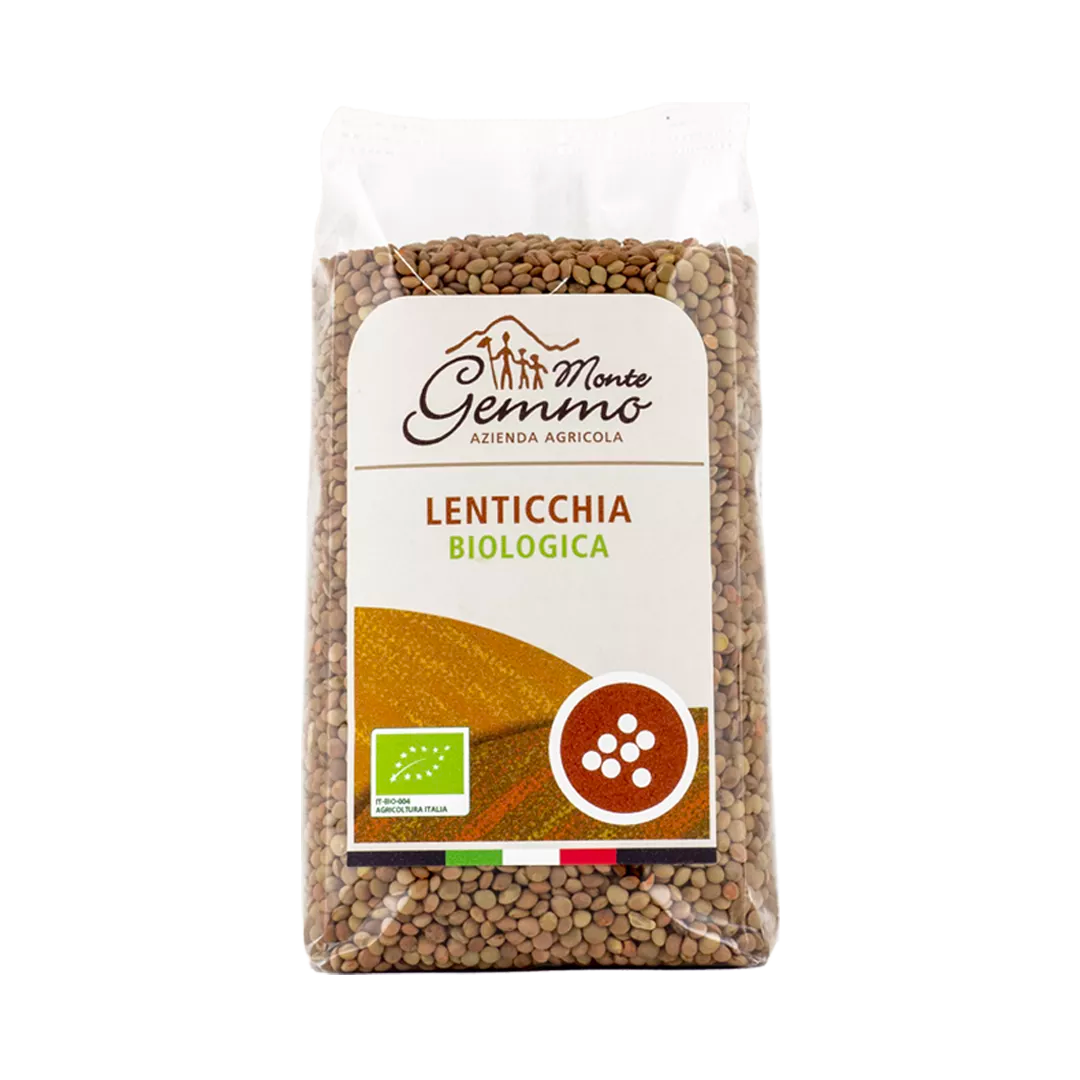 confezione lenticchie bio monte gemmo